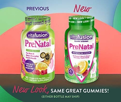Vitafusion Prenatal Gummy Vitamins, 90 Count (Packaging May Vary) - Image 2