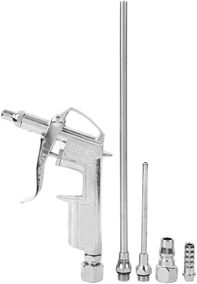 Air Nozzle Blow Gun, DG-10 Adjustable Pneumatic Dust Blowing Gun, Aluminum Alloy Air Dust Cleaning Gun