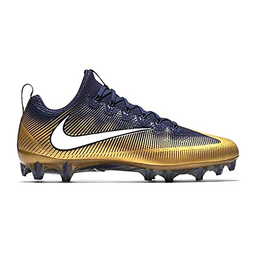 navy blue and gold football cleats