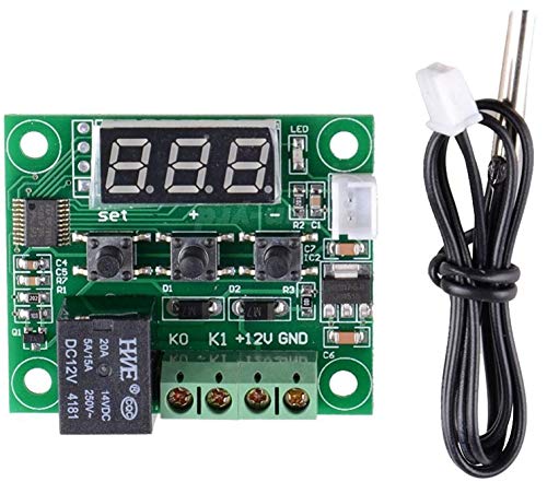 W1209 Digital Cool Heat temp Thermostat Thermometer Temperature Control DC12V
