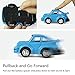 iPlay, iLearn Toy Diecast Car Play Vehicles, Classic Diecast Model Cars, Old Car Models, Moving Vehicle Toys, Pull Back Action with Lights and Sounds 1:38 (Blue)