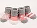 Cuca Dunna Infant Baby Toddler Socks For Girls And Boys,Cute socks 4 Pairs (Winter S 6-12months, Red)