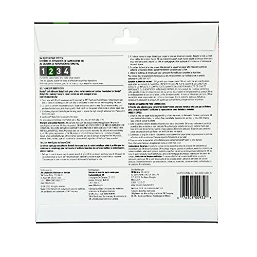 Bondo SelfAdhesive Body Patch, For Large RustOuts and Damaged Areas