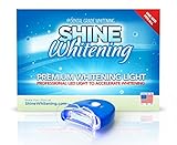 Shine Whitening - Blue Teeth Whitening Light - Accelerates Whitening Gel, Whiten Teeth Faster