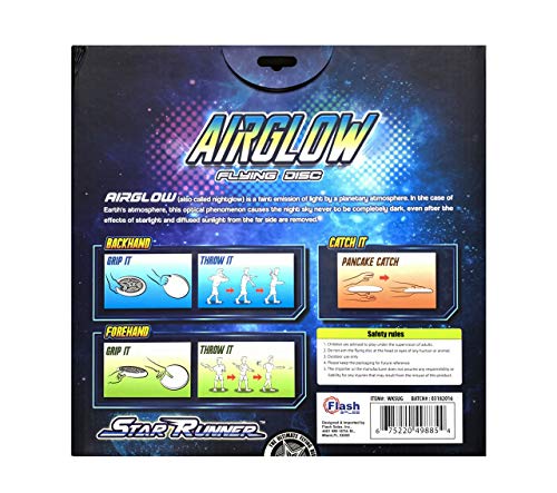 SLR Brands 175 gram Star Sport Glow In the Dark Flying Disc Frisbee - //coolthings.us