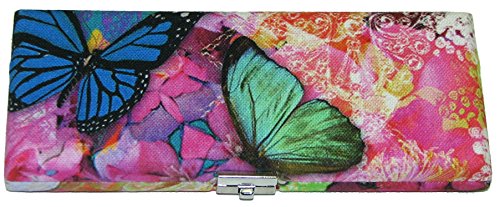 10-Reed Bassoon Reed Case (Butterfly Fabric) - Thumbnail 2