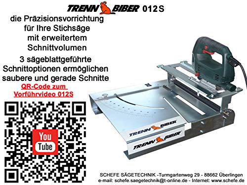 Laminatschneider 012S-3 Trenn-Biber mit Sägeblättern als Sägetisch – Bild 7