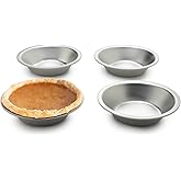 Fox Run Pie Pan Set, Tin-Plated Steel, 5-Inch, 4-Piece