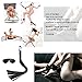 [Pack of 7] Bed Restraint Kit Fetish Sex Toys Restraints Kits-SM BDSM SM Sex Gaming Restraining Straps Sets Bed Bondage Sex Things HandCuffs Blindfold Whips for Couples Women Men Adults