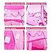 Ball Pit, Easy Folding Princess Play Tent with Storage Bag, Pink (balls not included)