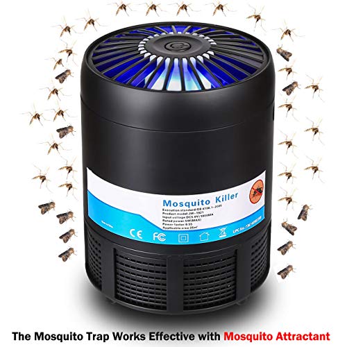 Hausbell Mosquito Killer, Bug Zapper, Mosquito Trap, Mosquito Killer Lamp Bug Control Inhaler, USB Powered, UL Listed. Works Great with Mosquito Attractant (Not Included). Hausbell Mosquito Killer, Bug Zapper, Mosquito Trap, Mosquito Killer Lamp Bug Control Inhaler, USB Powered, UL Listed. Works Great with Mosquito Attractant (Not Included).