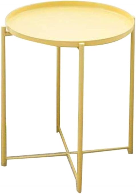 Coffee Table Convenience Small Small Round Table Simple Small Side Table 1 2 Shelves Round Color 4 Amazon Co Uk Kitchen Home