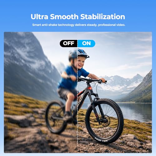 4K Mini Action Cam & Body Cam Body Camera - 28 g Lightweight, 6-Axis Ice Stabilization, Magnetic, 64GB Card, 1800 mAh Charging Case, 150° Wide Angle POV Vlog Camera for Motorcycle/Travel/Pets, WiFi
