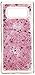 LeYi for ZY101416 Clear Glitter Bling Liquid Case for Girl's/Women, Cute Design Shiny Moving Quicksand TPU Protective Phone Case Cover for Samsung Galaxy Note 8 (2017 Version) - Rose Gold