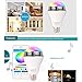 Sunvito Smart LED Bulb Speaker,New Wireless Bluetooth 4.0 Speaker Music LED Playbulb E27 Dimmable RGB LED Light Bulb for Party Decoration Lighting Free APP for Smartphone