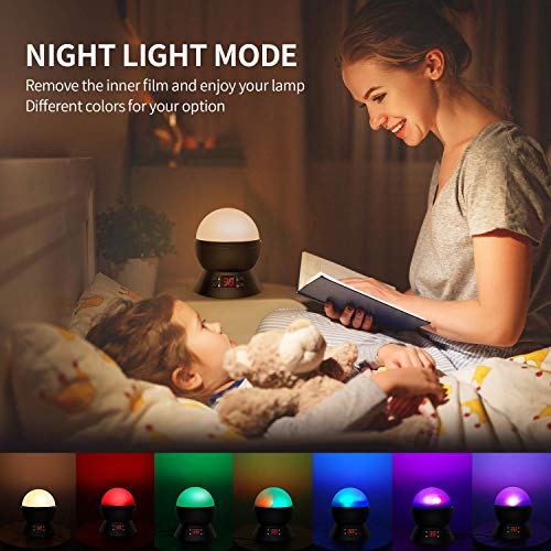 image for FKANT Star Projector, Night Lights for Kids 360-Degree Rotating Star M