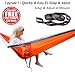 Camping Hammock, Double Hammock Backpack Hammock 2017 Upgraded Hammock Straps Nylon Hammock Great Home Best Hammock Pocket Hammock Portable Hammock
