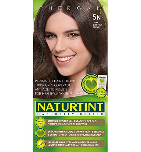 Naturtint Permanent Hair Colorant 5N Light Chestnut Brown, 5.58 Fluid Ounce