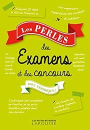 Les  perles des examens et des concours