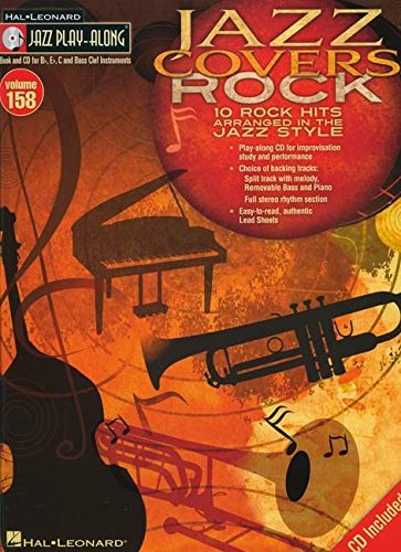 Jazz Covers Rock - Jazz Play-Along Volume 158 (Cd/Pkg) (Hal Leonard Jazz Play-Along)