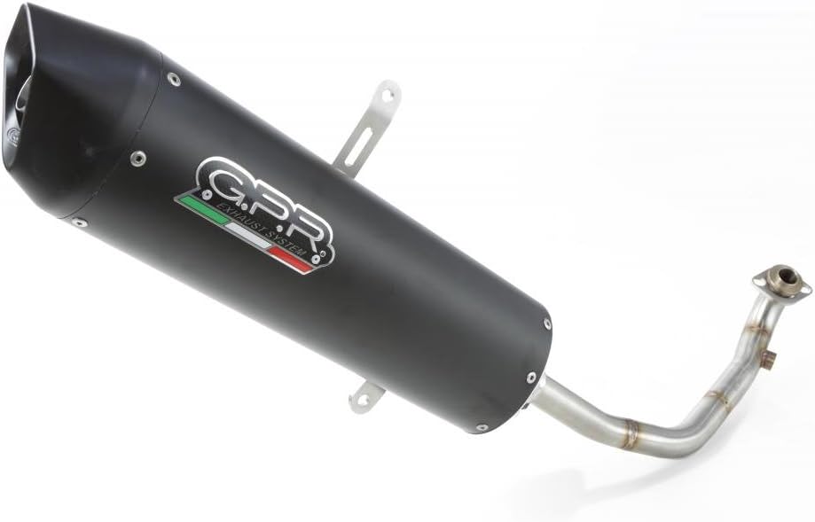 Piaggio Vespa LX 150 2005-2006 GPR Exhaust Full System Furore Nero With Silencer