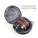 Hermitshell Hard EVA Travel Case Fits Fnova 34dB Highest NRR Safety Ear Muffs