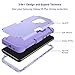 BENTOBEN Galaxy S9 Plus Case, Samsung S9 Plus Case Purple, Shockproof Slim 3 in 1 Hybrid Hard PC Soft Silicone Heavy Duty Rugged Bumper Protective Case for Samsung Galaxy S9 Plus(2018),Purple