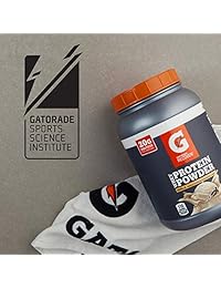 Polvo de proteínas séricas de Gatorade, chocolate, 22,4 onzas (20 porciones por recipiente, 20 gramos...