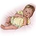 Tummy Tickles Coos, Giggles and Moves Her Legs - So Truly Real® Lifelike, Interactive & Realistic Newborn Baby Doll 18-inches  by The Ashton-Drake Galleries