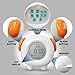 Stay-in-Bed Light Alarm Clock for Kids. Teaches Child When Fine to Wake Up - Plus Night-Light. Battery or USB New & Revised 2018 Edition