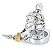 FW4WF Male Chast-ity Lockable Cage Stainless Steel Cock Toy for Men-45MM