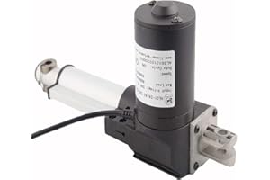 AZINGYSAIL 12V Stroke Lifter Electric Putter Rod 6000N/1320LBS Motor Linear Actuator 2~24",Linear Actuator Max Lift Stroke Electric Motor Stroke Heavy Duty Linear Actuator for Medical Auto Car (350mm(14inch))