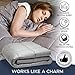 Snuggle Pro Weighted Blanket Adult - 15 lbs Heavy Blanket for Sleeping, 48