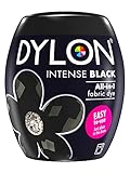 DYLON Machine Dye Pod, easy-to-use fabric colour for laundry, 350g (Intense Black)
