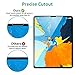 BOVON New iPad Pro 12.9'' Screen Protector 2018, [Work with Face ID] [Scratch Resistant] [High Definition] [Apple Pencil Compatible] Tempered Glass Screen Protector for iPad Pro 12.9-inch (Clear)