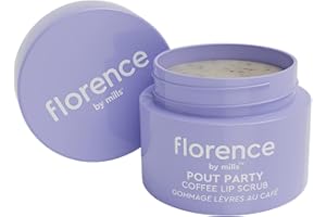 florence by mills Pout Party Coffee Lip Scrub, 0.52 oz/ 15g
