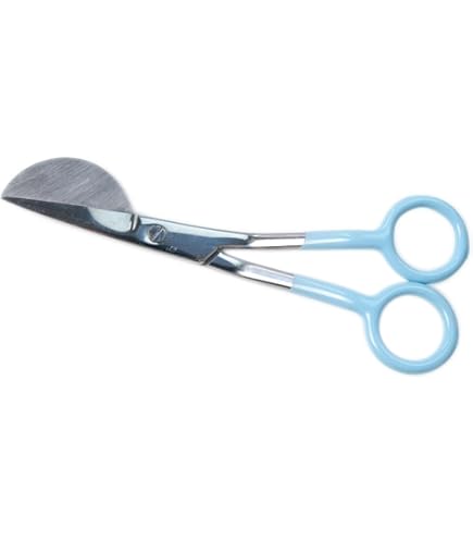 thumbnail image 2 of Duckbill Applique Scissors - 4.7 Inch Stainless Steel Craft Scissors For Fabric & Embroidery 2 of 11