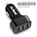 Asiwo 3-Port USB Car Charger,Car Phone Smart Charger Compatible iPhone X/8/8Plus 7 6S 6 Plus, Samsung Galaxy S9 S8 S7 S6 Edge, Note 8 5 4, Nexus 6P, iPad, Mp3&More