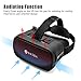 [NEW 2018] 3D VR Glasses Virtual Reality Headset for VR Games & 3D Movies by Sneba - Focal and Pupil Distance Adjustable - For all IOS / Android / Windows Smartphones within 3.5~6.0 inches