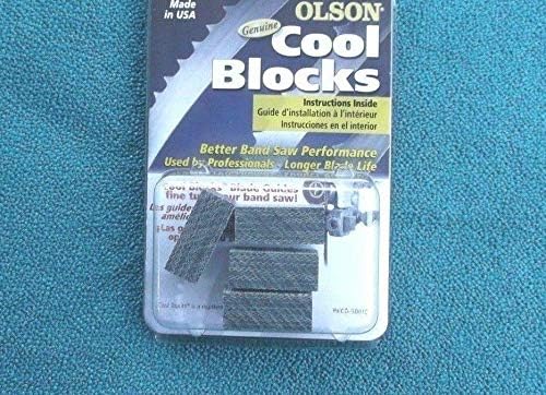 BS100 GENUINE OLSON COOL BLOCKS REPLACES DELTA BS100 BAND SAW BLADE