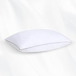 Deodar Goose Feather and Polyester Sleeping Pillow