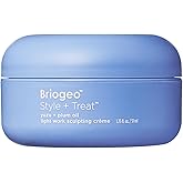 Briogeo Style + Treat Yuzu + Plum Oil Light Work Sculpting Crème, Flexible Hold Hair Pomade for Men and Women, Non-Greasy, Vegan, Buildable 24-hour Hold, Vegan, Cruelty-Free, 1.75 fl oz