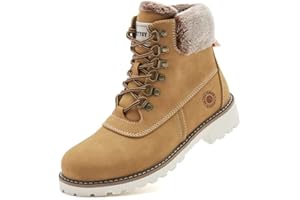 COTTIMO Women Hiking Boots Waterproof Shoes for Women Lightweight Comfortable Winter Outdoor Trail Work Boots