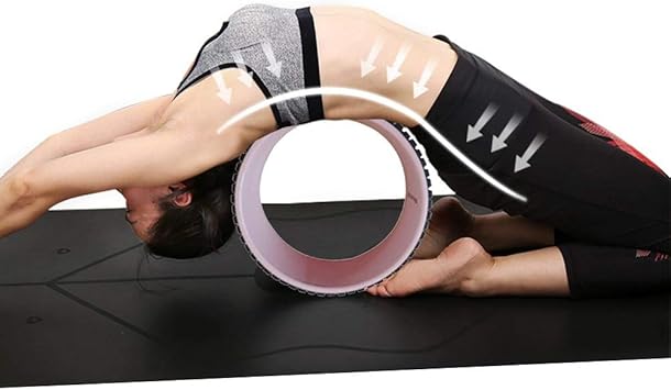 Body & Mind Yoga Wheel Fitness Dharmarad Yoga Prop Yoga-Rolle ...