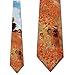 Men's Field Of Poppies Claude Monet Three Rooker Necktie Tie Neckwear
