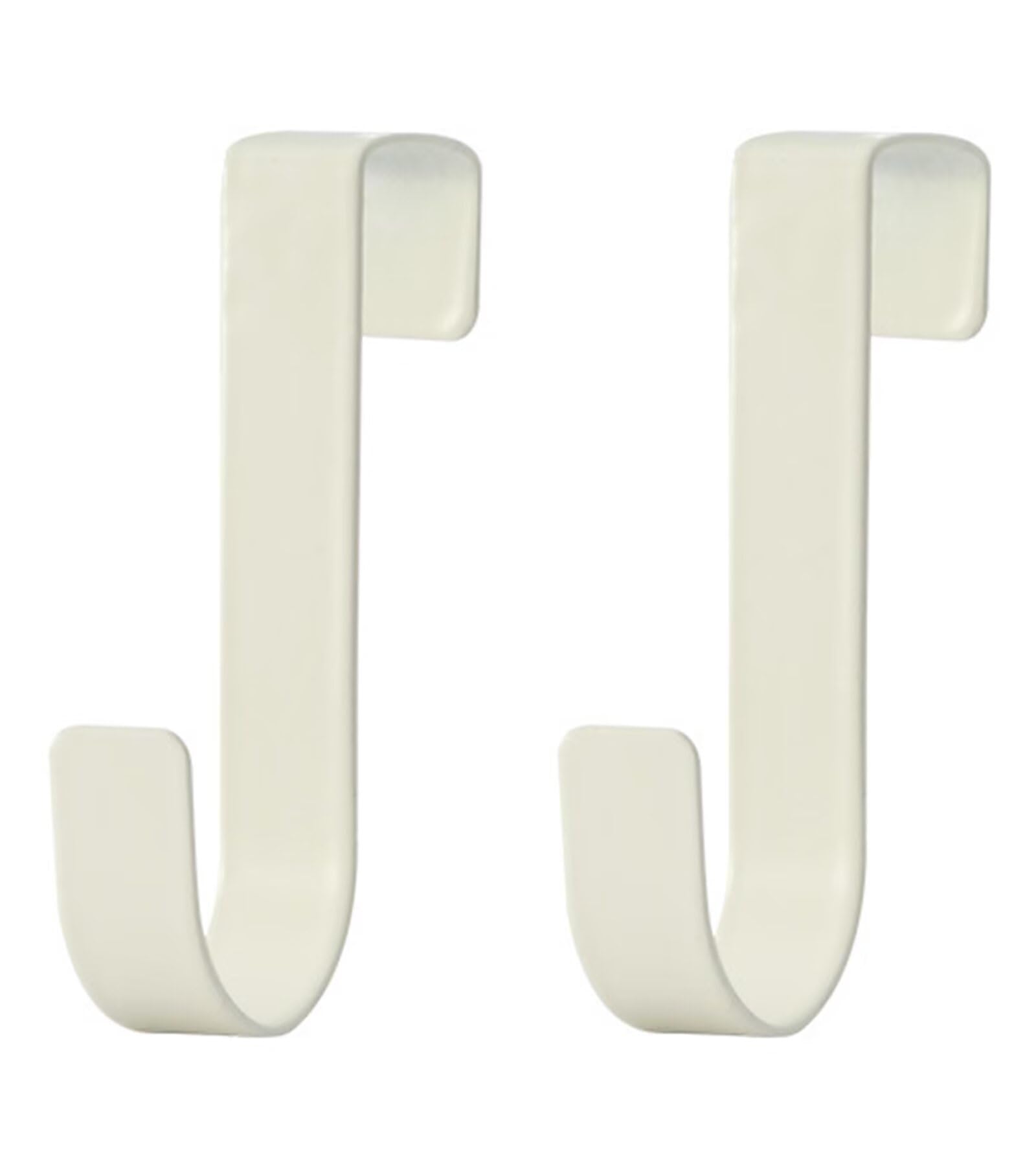 KAXIMON Over Door Hook, 2 Pack Door Hanger Without Nails for Bathroom Kitchen Office - Hangers Hooks Ideal for Bedroom, Bathroom, Wardrobe