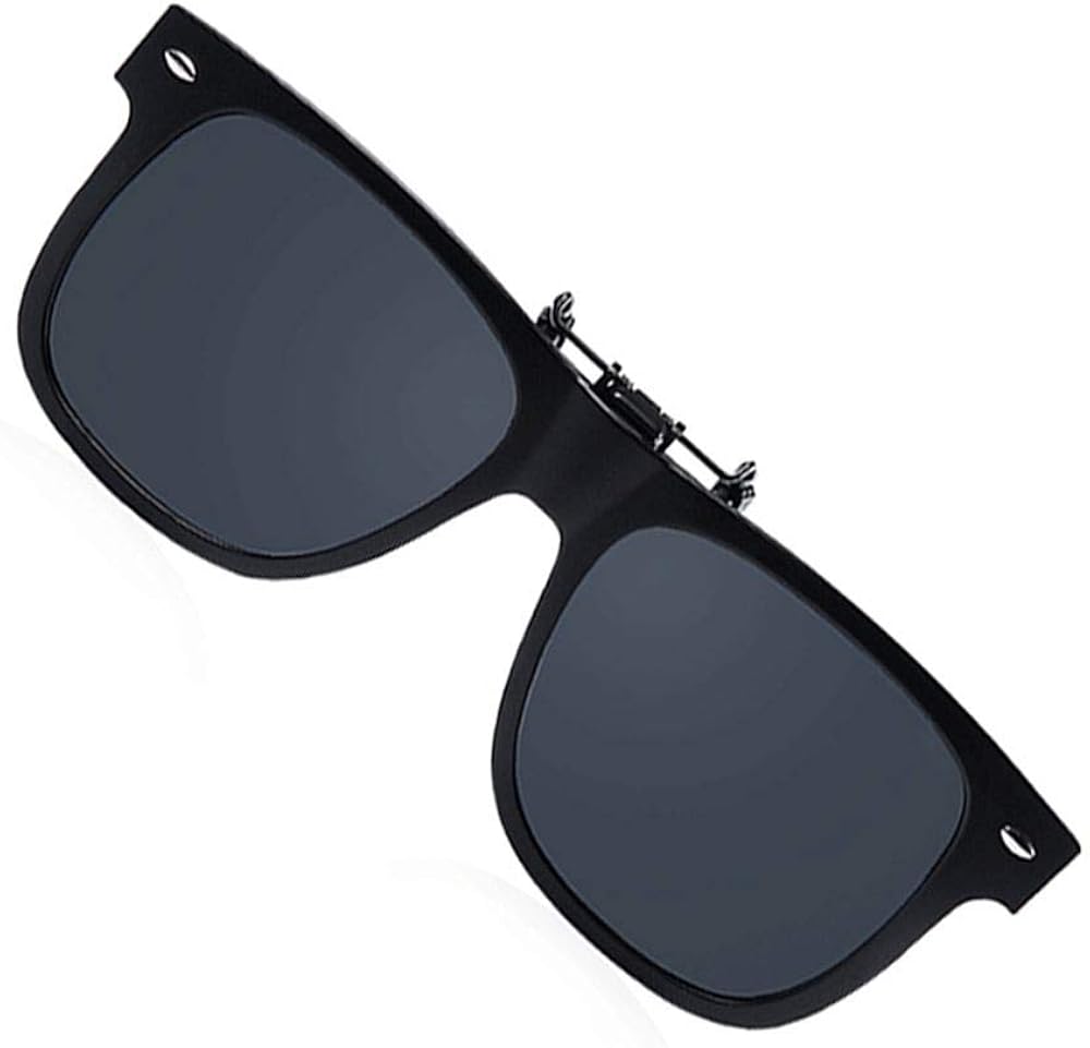 Clipon Sunglasses Over Prescription Glasses,Polarized Flip