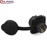 CNLINKO LP-12 Waterproof Connector IP68 2 Pin Aviation Plug Socket M12 PBT view 2
