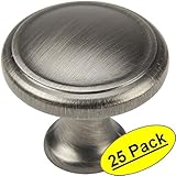 Cosmas® 5982AS Antique Silver Cabinet Hardware Round Knob - 1-1/8