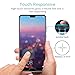 KATIAN Huawei P20 Pro Screen Protector, HD Clear Protector [Anti-Scratch] [Anti-Fingerprint] [No-Bubble] [Case-Friendly], 9H Hardness Tempered Glass Screen Film for Huawei P20 Pro [2 Pack]